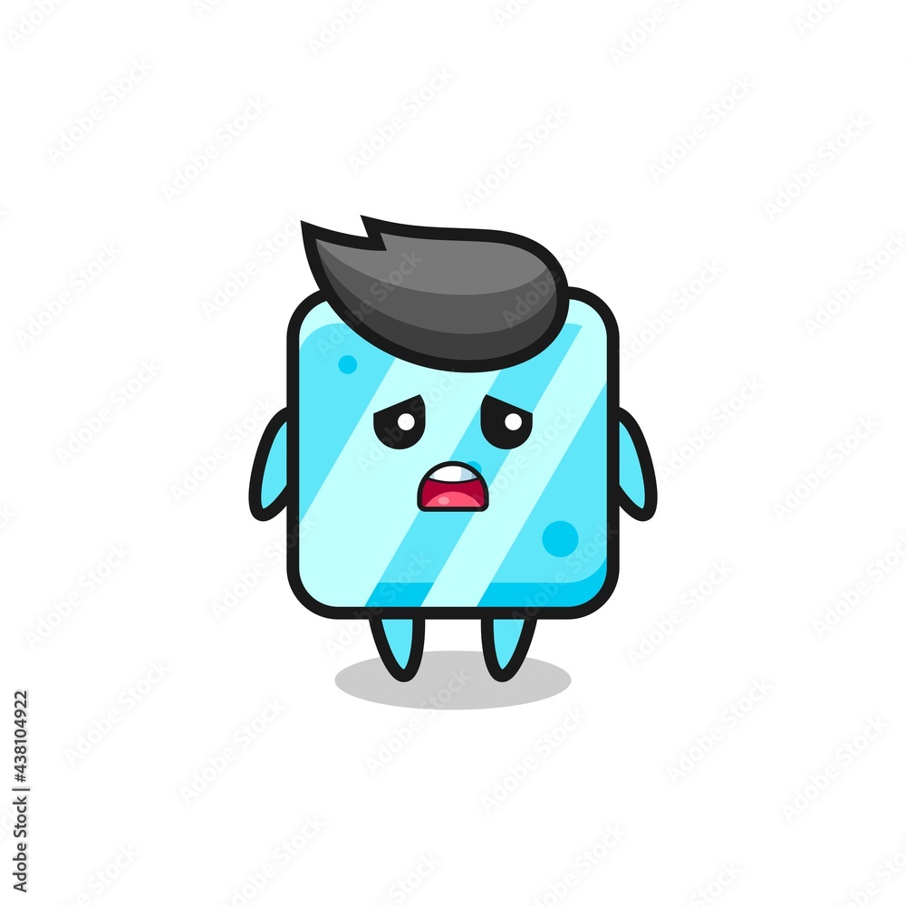 disappointed expression of the ice cube cartoon disappointed expression of the ice cube cartoon