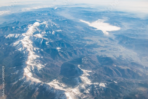 Tatry z samolotu (Tatra Mountains from the plane)