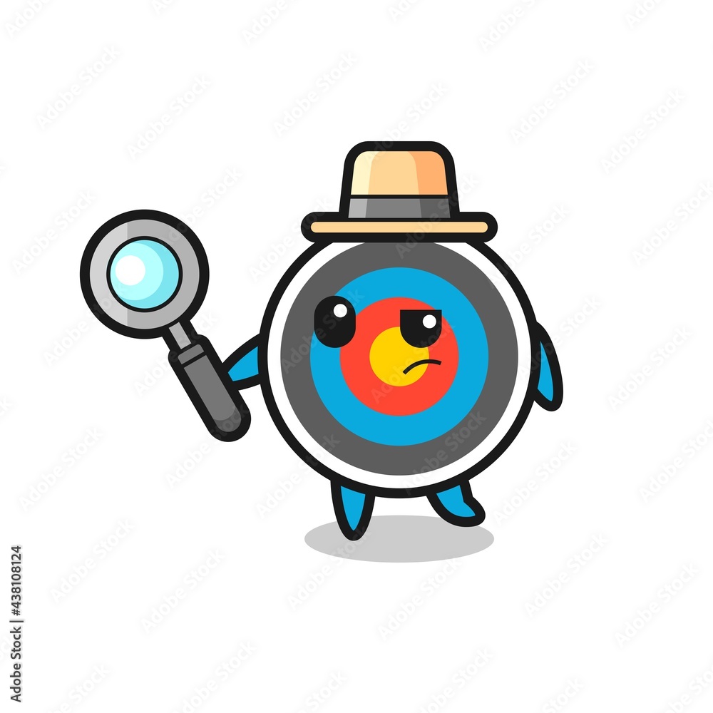 target archery detective character is analyzing a case target archery detective character is analyzing a case