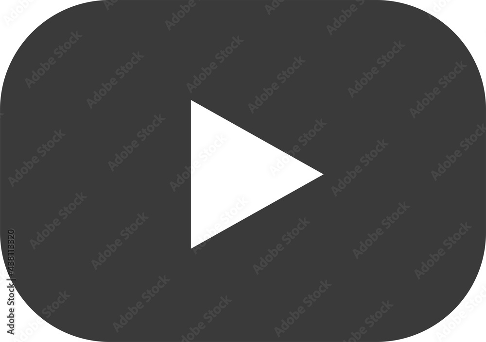 Play video or play media flat icon for apps and websites Play video or play media flat icon for apps and websites
