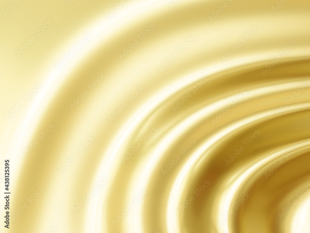 Fototapeta premium 3D illustration. Abstract gold background.