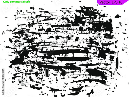 Grunge black on transparent background. Scratched Grunge Urban Background Texture Vector. Dust Overlay Distress Grainy Grungy Effect. Distressed Backdrop texture design. Old grunge black texture. 