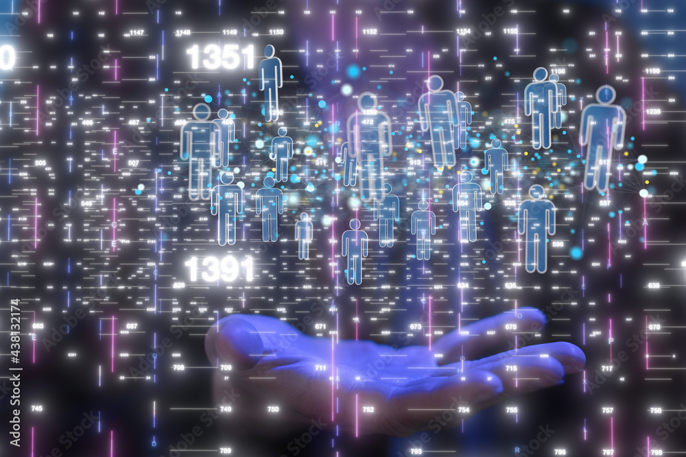 Telecommunication concept with abstract network structure