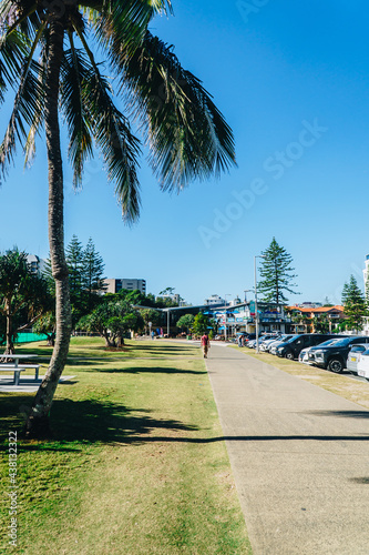 Portrait of Coolangatta footpath near Greenmount photo