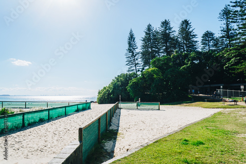 Bilde på lerret Entrance to Coolangatta beach near Greenmount headland