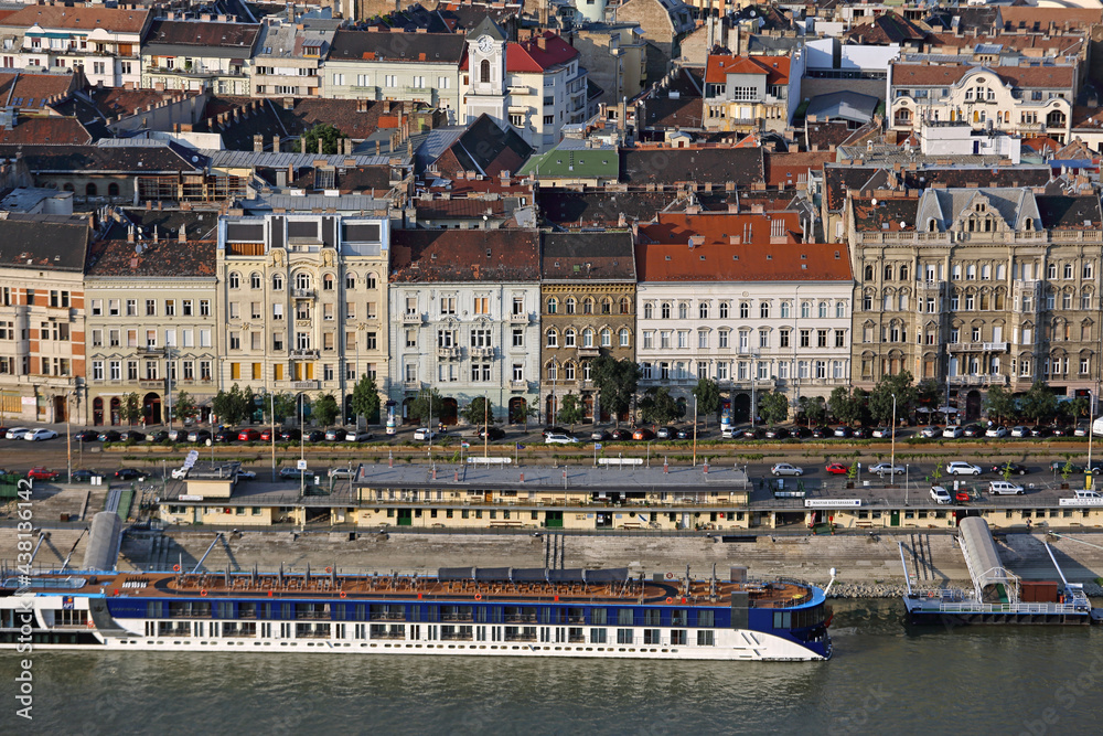 Danube Port Budapest Hungary