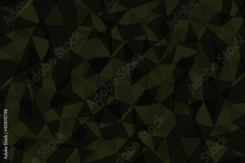 Abstract geometric pattern. Army green camouflage pattern background.
