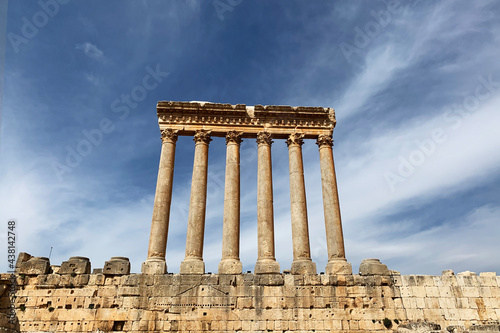 Jupiter temple of Baalbek, Lebanon photo