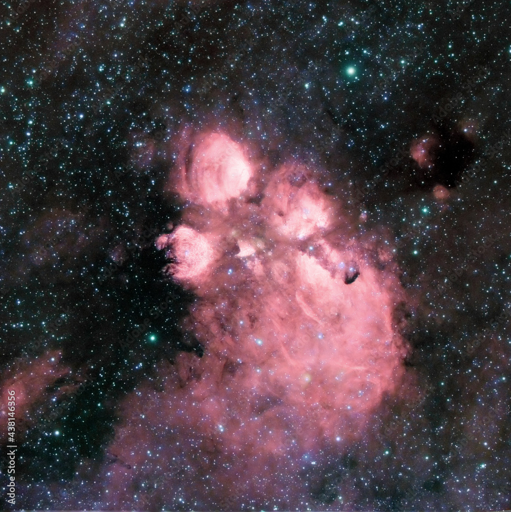Obraz premium NGC 6334. The Cats Paw Nebula
