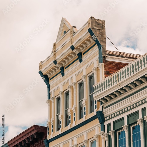 Architecture in downtown Bedford, Virginia photo