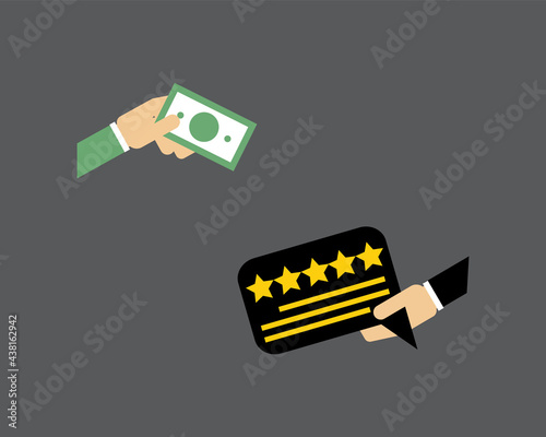pay for freelancer or anonymous to help write good but fake review