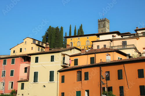 Obraz na plátne ville de Barga en Italie