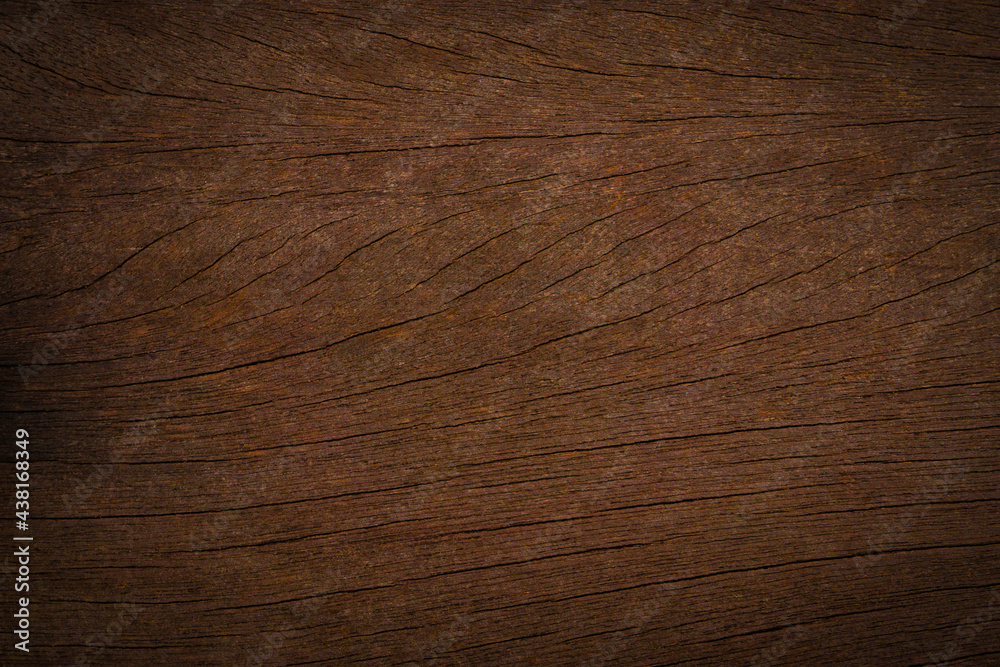 Old wood texture background with natural cracks. Dark brown wood plank is used for background. Old wood texture background with natural cracks. Dark brown wood plank is used for background.