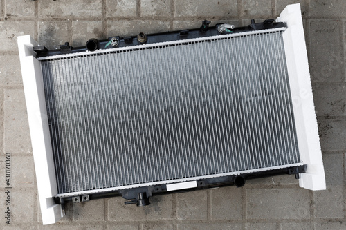 new car aluminum radiator for motor cooling