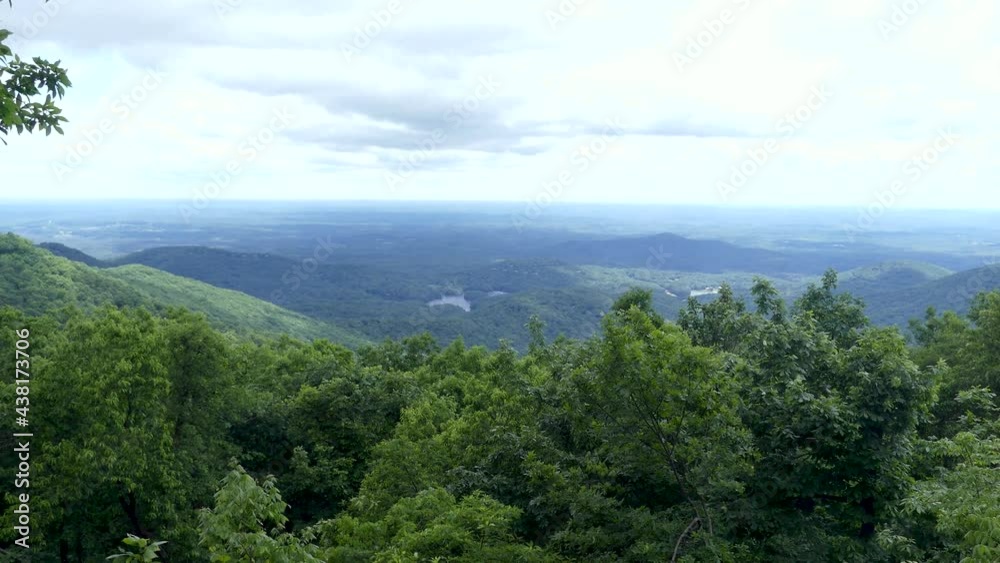 Georgia Amicalola Falls Spring A zoom in on a lake as seen from the top of Oglethorpe Mountain Georgia Amicalola Falls Spring A zoom in on a lake as seen from the top of Oglethorpe Mountain