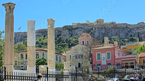 Archaeological Ruins Athens Greece