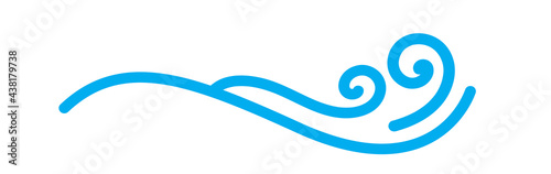 water splash art line symbol, water wave ocean graphic symbol, water ripples light blue, ocean sea surface graphic, aqua flowing graphic