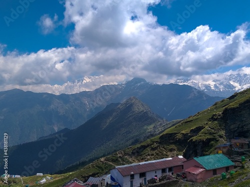 Nanda Devi mountains, Chopta, Uttarakhand (called The Land of Gods) India. 