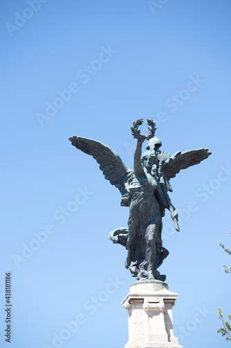 Statue in city Rome,Vatican. High quality photo