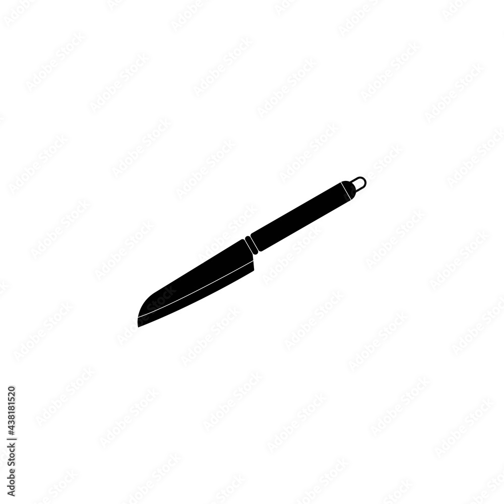 Knife Icon Vector Illustration design template Knife Icon Vector Illustration design template