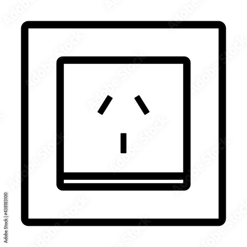 China Electrical Socket Icon