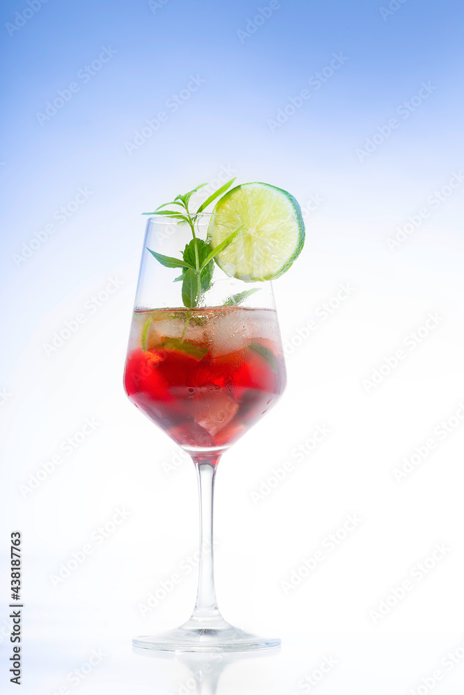 Cocktail Weincocktail Sommer Cocktail Weincocktail Sommer