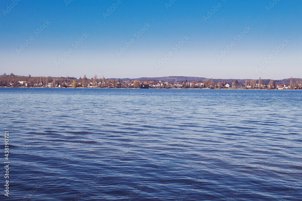 Bodensee, grösster See der Schweiz, Grenze zu Deutschland Bodensee, grösster See der Schweiz, Grenze zu Deutschland