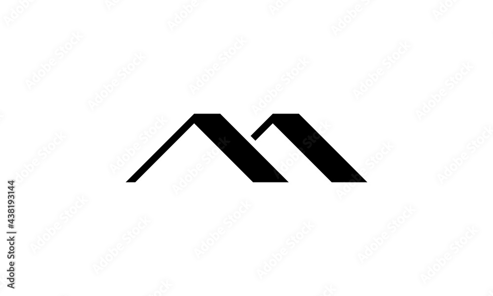 M home logo designs, roofing symbol and inspirations M home logo designs, roofing symbol and inspirations