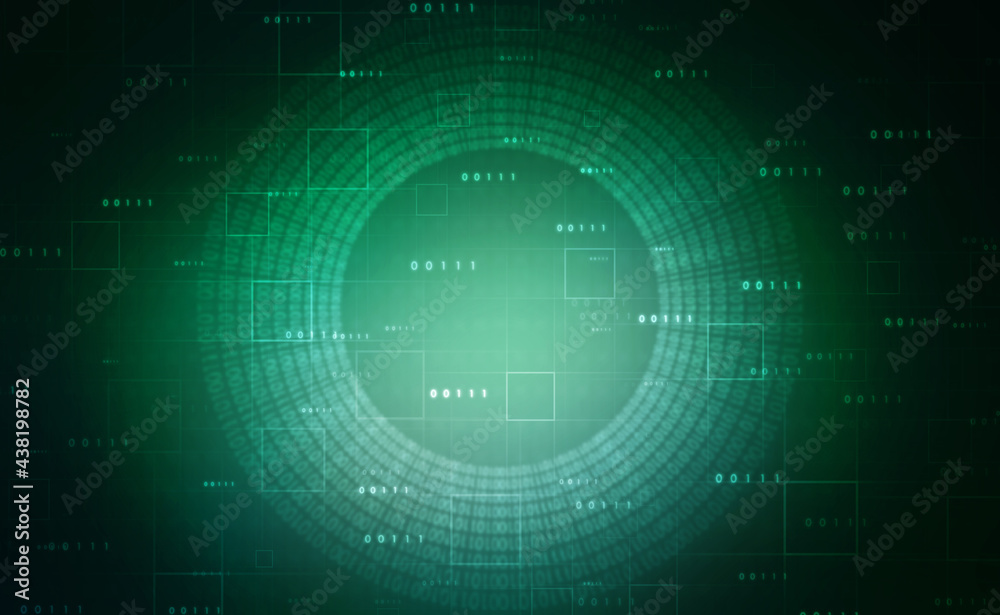 2d illustration Abstract futuristic electronic circuit technology background 2d illustration Abstract futuristic electronic circuit technology background