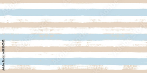 Stripes pattern, summer blue striped seamless vector background, navy brush strokes. pastel grunge stripes, watercolor paintbrush line