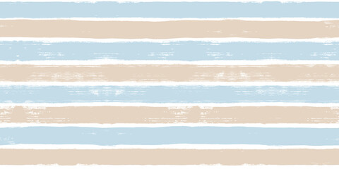 Rollo Babyzimmer Sommerblaue Streifen im Aquarellstil  © Good Goods