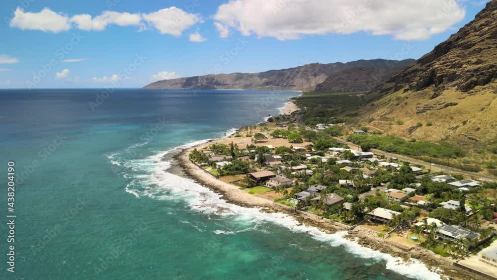 aerial view of the west side of oahu aerial view of the west side of oahu
