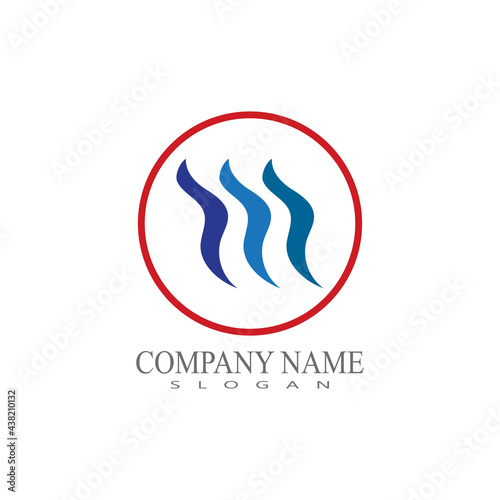 Human character logo sign illustration vector design
