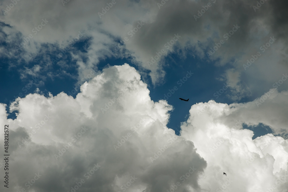 Beautiful clouds. The sky before the rain. Storm clouds. Beautiful clouds. The sky before the rain. Storm clouds.