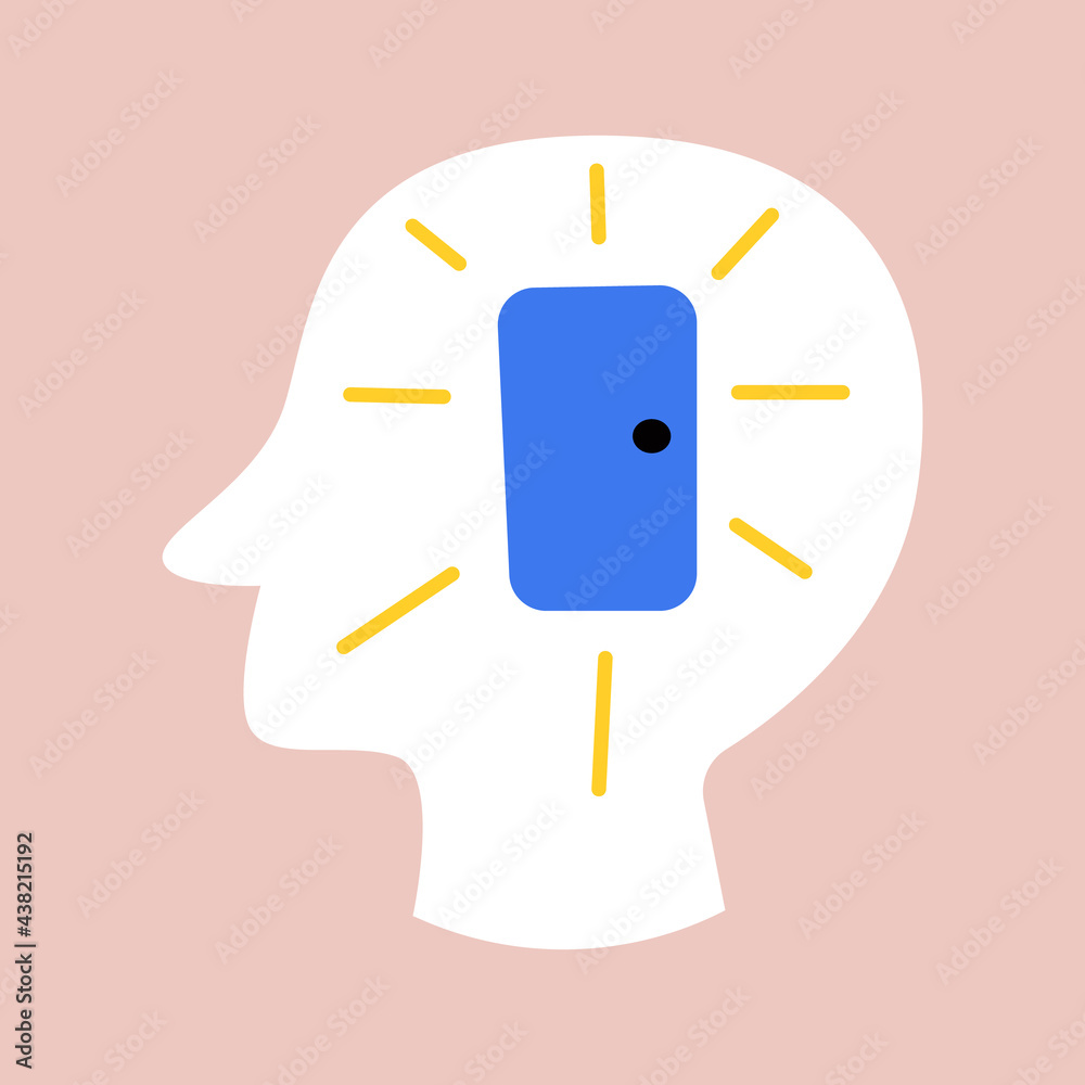 Head white silhouette with door. Mental health, god, religion idea. Concept of mind, imagination, career, future, education, key. Male or female profile head. Vector Eps face illustration isolated Head white silhouette with door. Mental health, god, religion idea. Concept of mind, imagination, career, future, education, key. Male or female profile head. Vector Eps face illustration isolated
