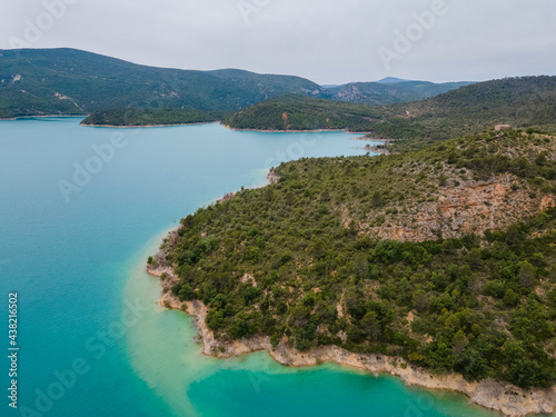 Canyelles reservoir, Huesca province, Spain