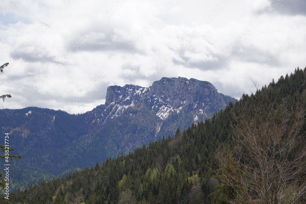 Radtour bei Bergen / am Hochfelln - Blick nach Süden Richtung Hörndlwand/Gurnwandkopf Radtour bei Bergen / am Hochfelln - Blick nach Süden Richtung Hörndlwand/Gurnwandkopf