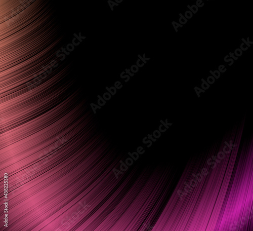 Abstract Curved Lines Background stock photo