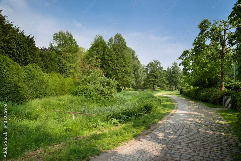 Westerpark Hamburg Nienstedten im Sommer