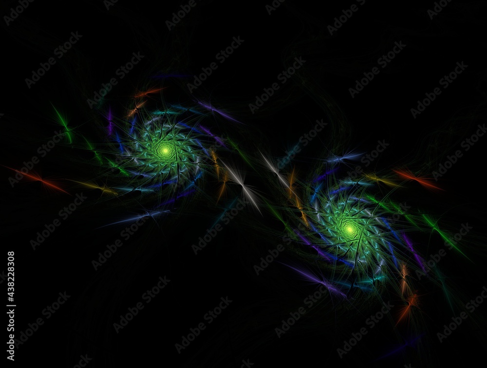 Imaginatory fractal background generated Image Imaginatory fractal background generated Image