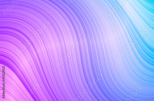 Abstract Glacier Iceberg Wave Blue Violet Teal Sea Water Wavy Colorful Striped Background Fractal Art
