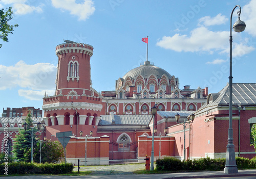 Petrovsky Traveling Palace in Moscow on Leningradsky Prospekt photo