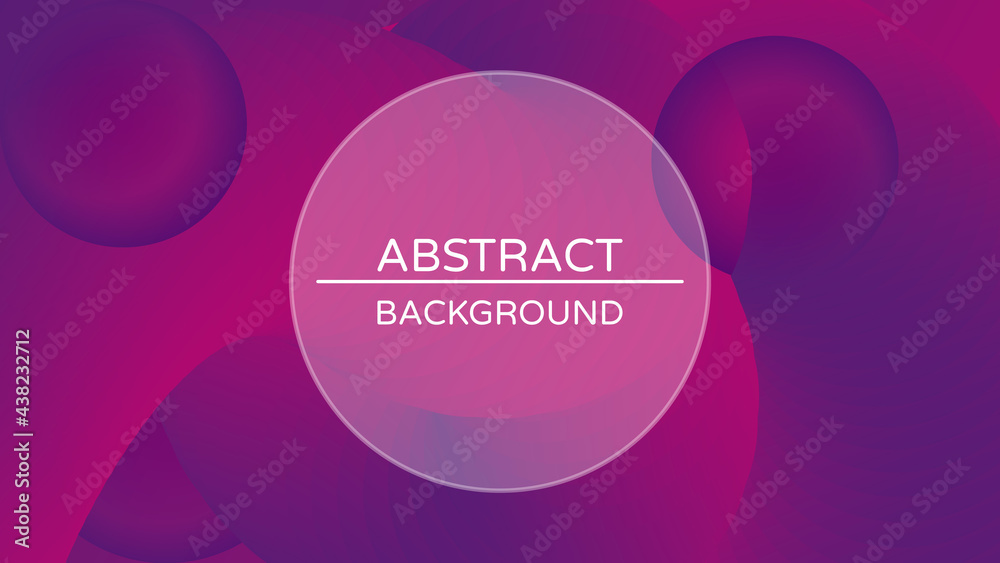 Obraz premium Abstract geometric vector background with 3d twisted liquid shape. Fluid shapes composition. Colorful design template for presentations, webinars, mobile devices, branding.