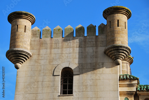 Old building spanish in nortern Morocco