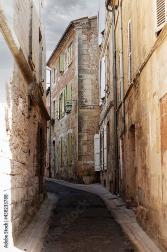 Vieille rue dans Bergerac  Dordogne  France