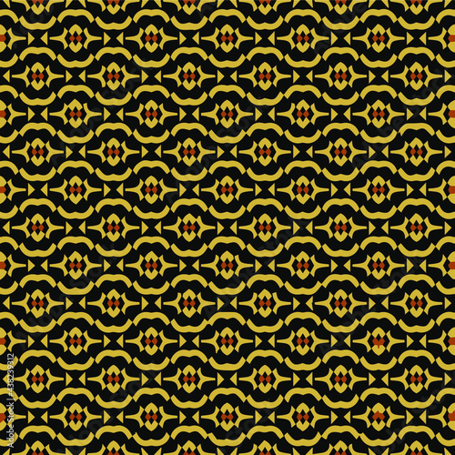 Seamless background with repeating patterns .