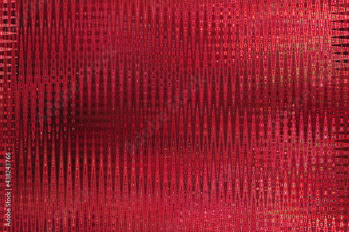 Fabric Texture. Textile Pattern Background. Canvas red