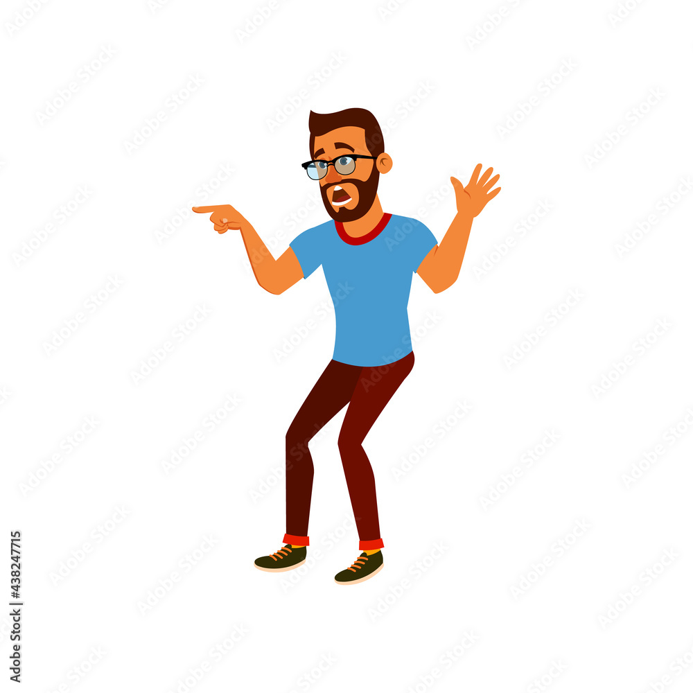 shocked man saw poisonous snake on field cartoon vector. shocked man saw poisonous snake on field character. isolated flat cartoon illustration shocked man saw poisonous snake on field cartoon vector. shocked man saw poisonous snake on field character. isolated flat cartoon illustration