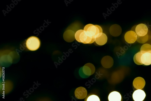 Slika na platnu colored light flares at night
