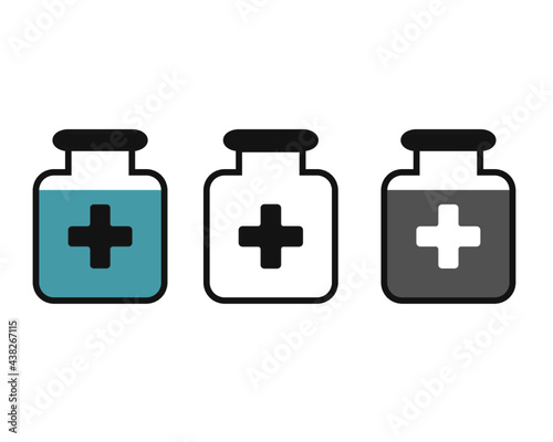 vaccine vector for pandemic, coronavirus covid-19 vaccine, immunization, flu. simple vector illustration of vaccination and syringe jab injection